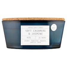 F&F Home Crackle Seasalt & Sandalwood vonná svíčka 425g