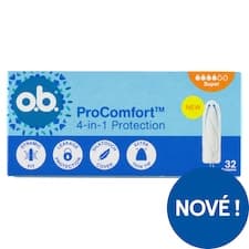 O.B. ProComfort Super tampony 32 ks