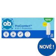 O.B. ProComfort Super Plus tampony 32 ks