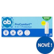 O.B. ProComfort Super Plus tampony 16 ks