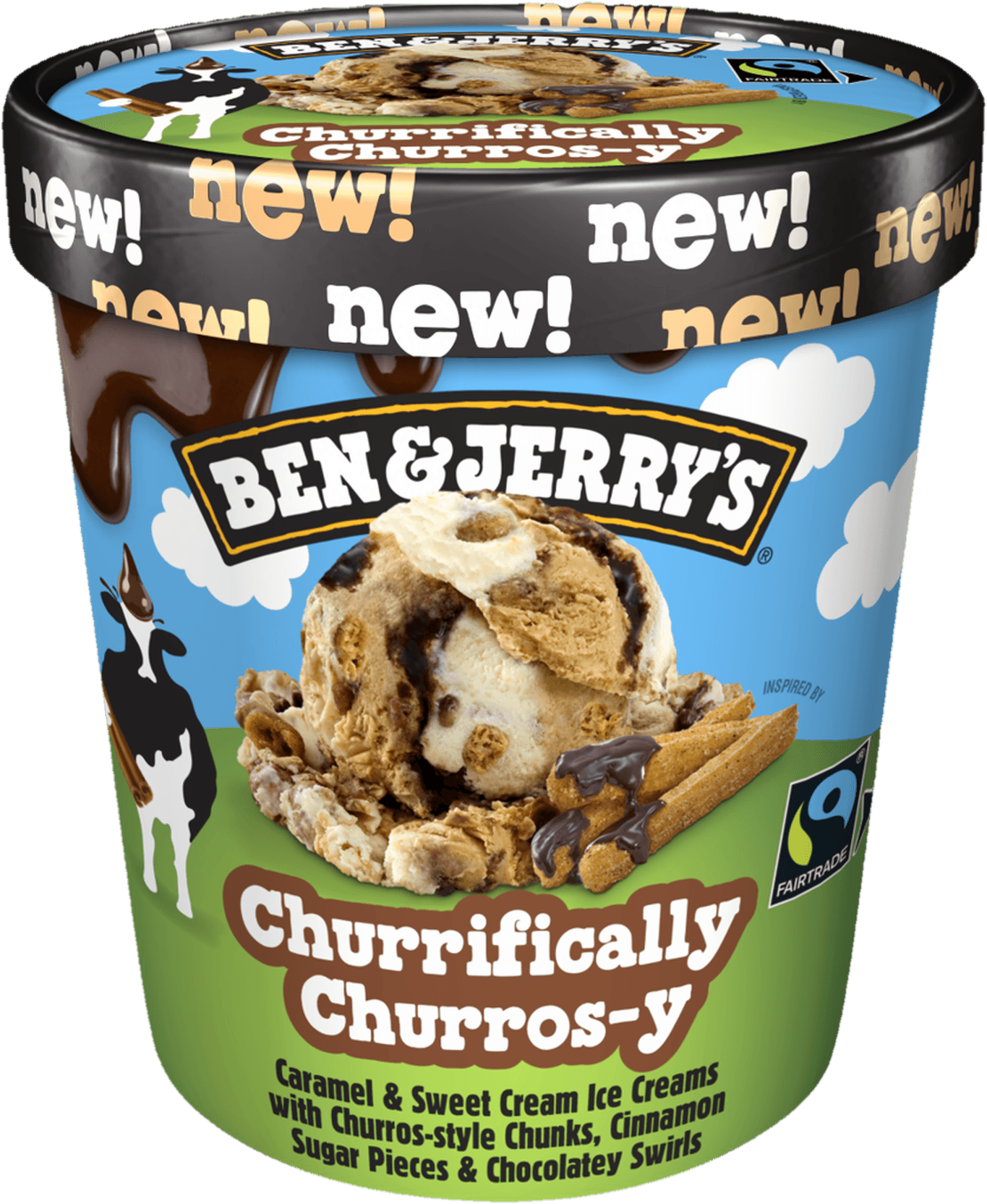 Ben & Jerry's Churrifically Churros