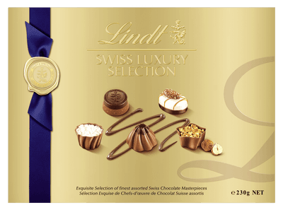 Lindt švýcarské výběrové  čokoládové pralinky