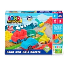 Addo Sand Sational Road and Rail Racers hrací sada