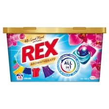 REX Aromatherapy Color přípravek pro praní prádla 13 praní 13 x 12g (156g)