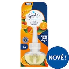 Glade Fresh Mandarin Dream náplň elektrický tekutý osvěžovač vzduchu 20ml