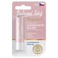Jelení Lůj Originál pomáda na rty s mandlovým olejem
