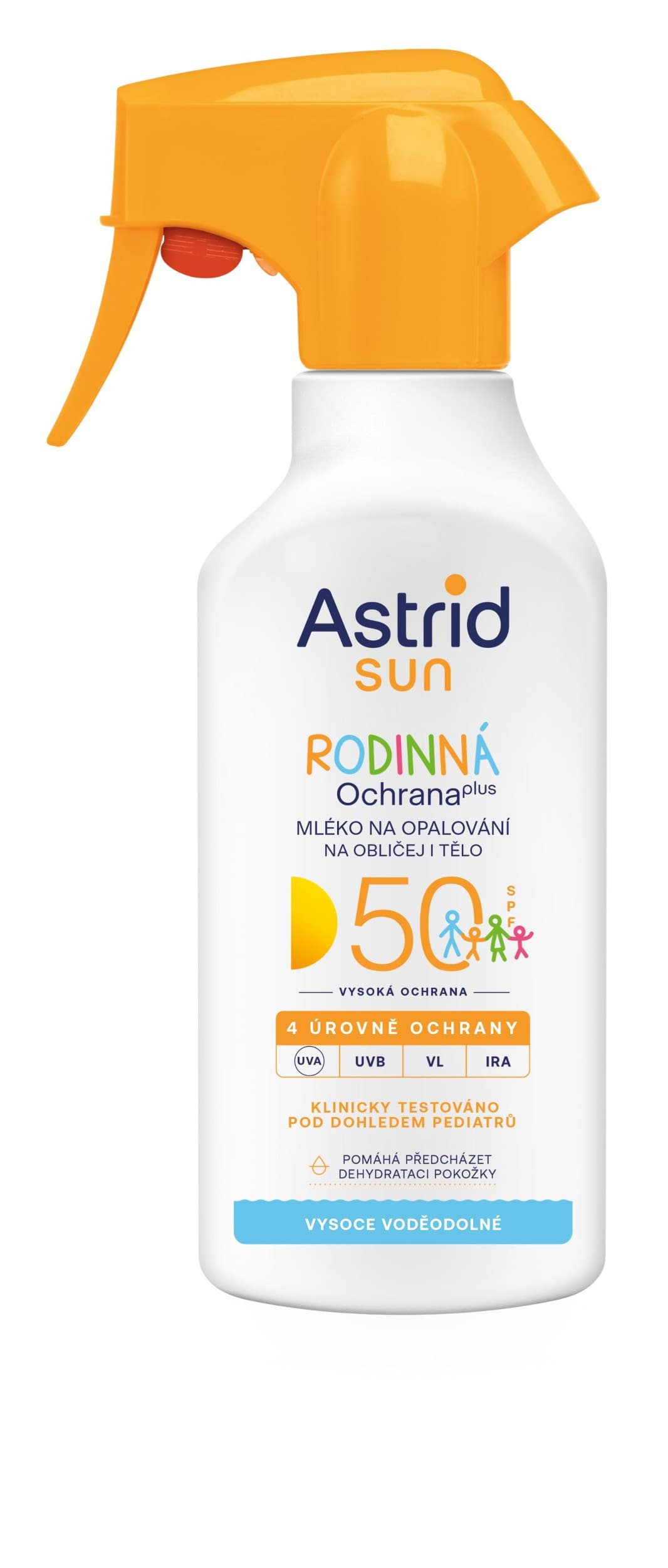 Astrid Sun Rodinné mléko na opalování sprej OF 50 270ml