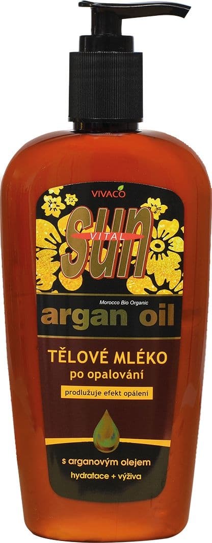Vivaco Arganové tělové mléko po opalování 300ml
