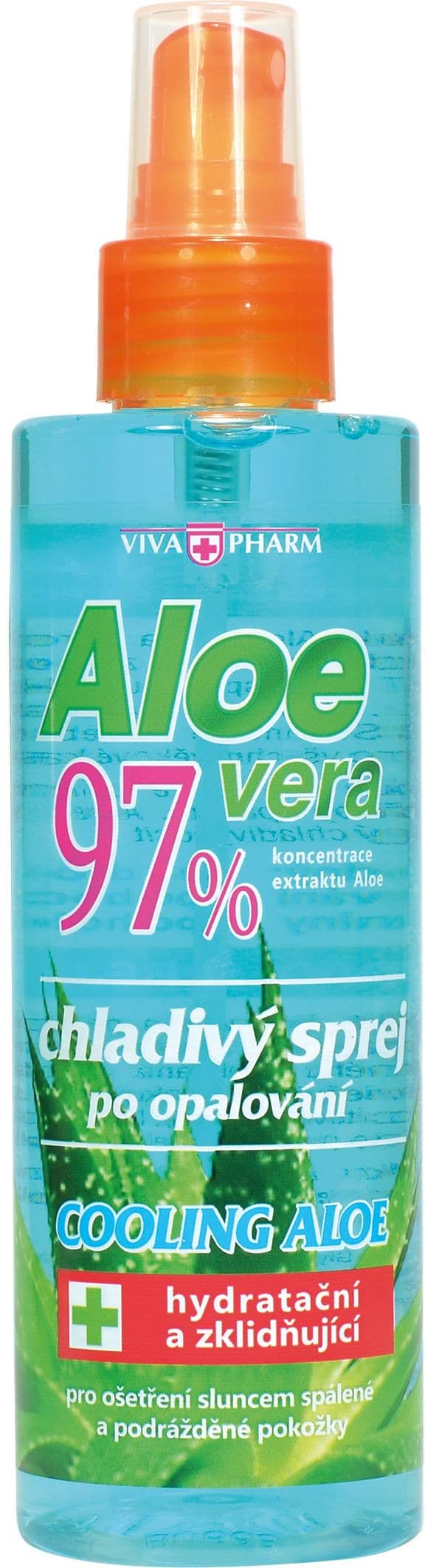 Vivaco Aloe Vera sprej po opalování 97%  200ml