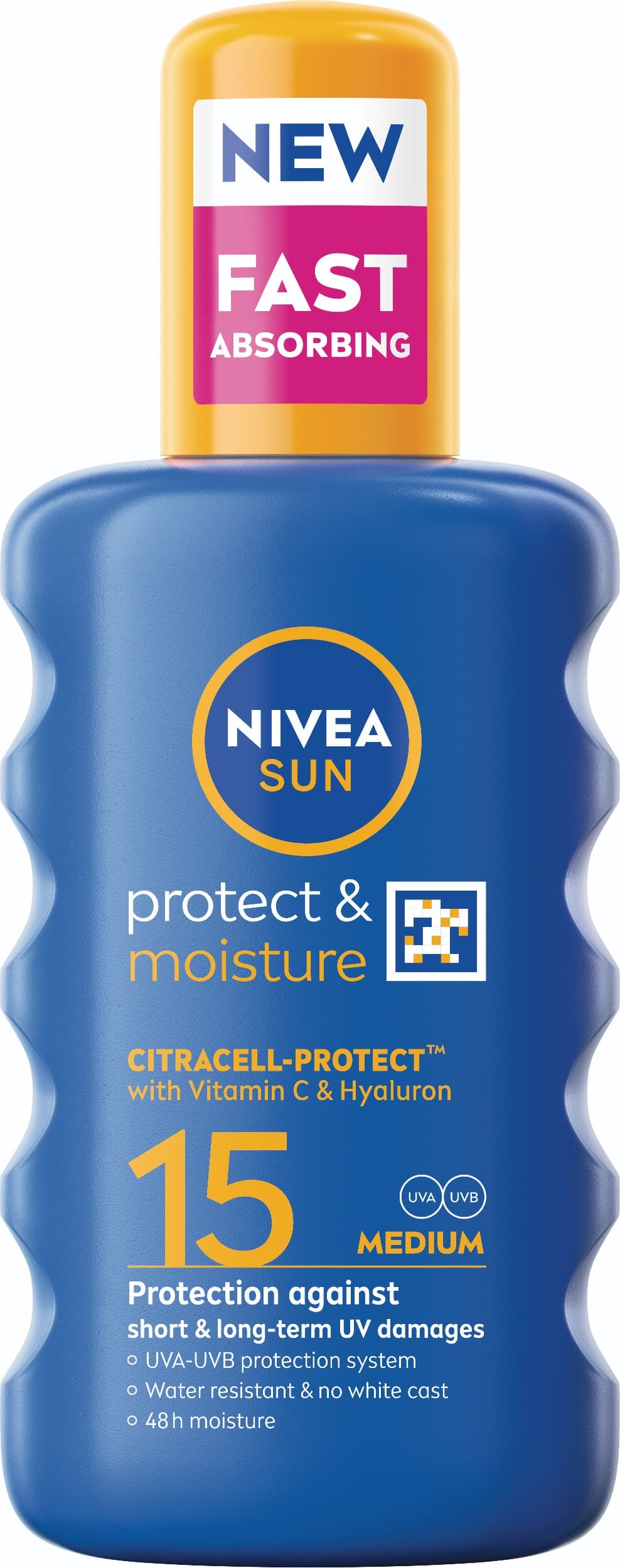 Nivea Sun Hydratační sprej na opalování OF 15 200 ml