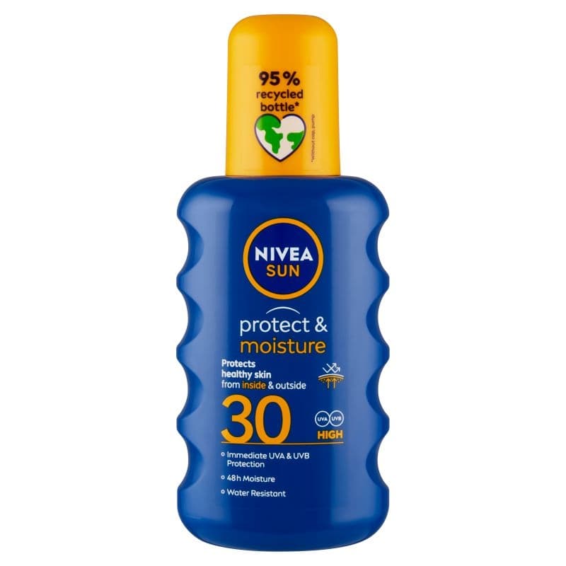 Nivea Sun Protect & Moisture Hydratační sprej na opalování OF 30 200 ml