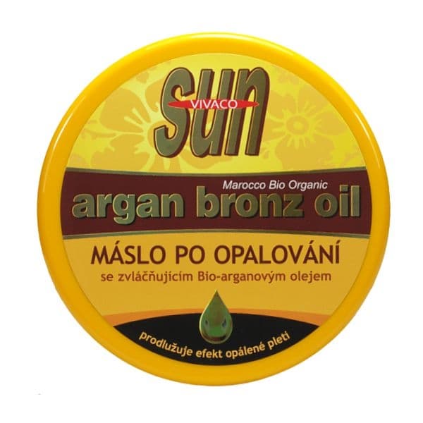 Vivaco máslo Argan po opalování 200ml