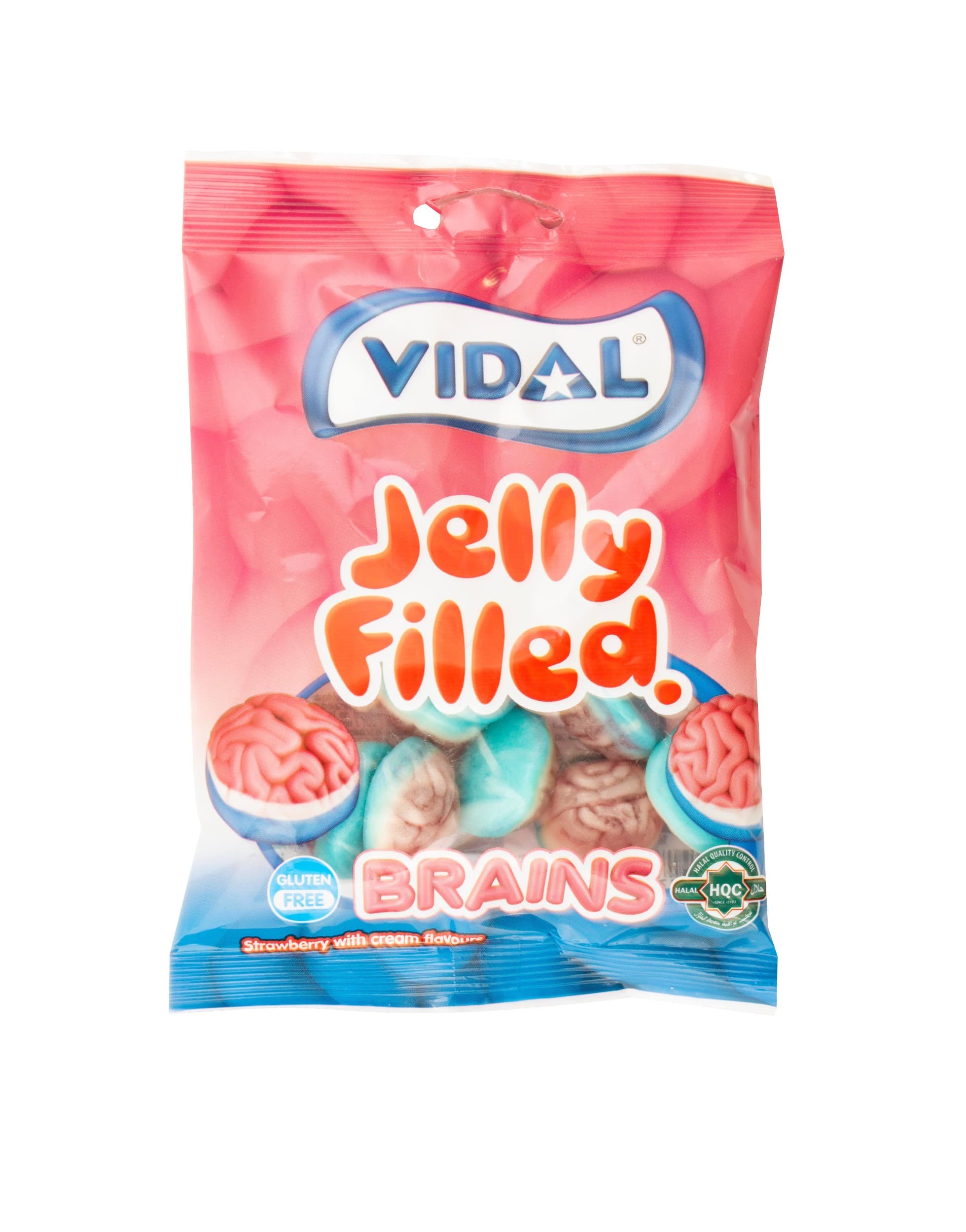 BRAINS Plněné želé mozky 90g