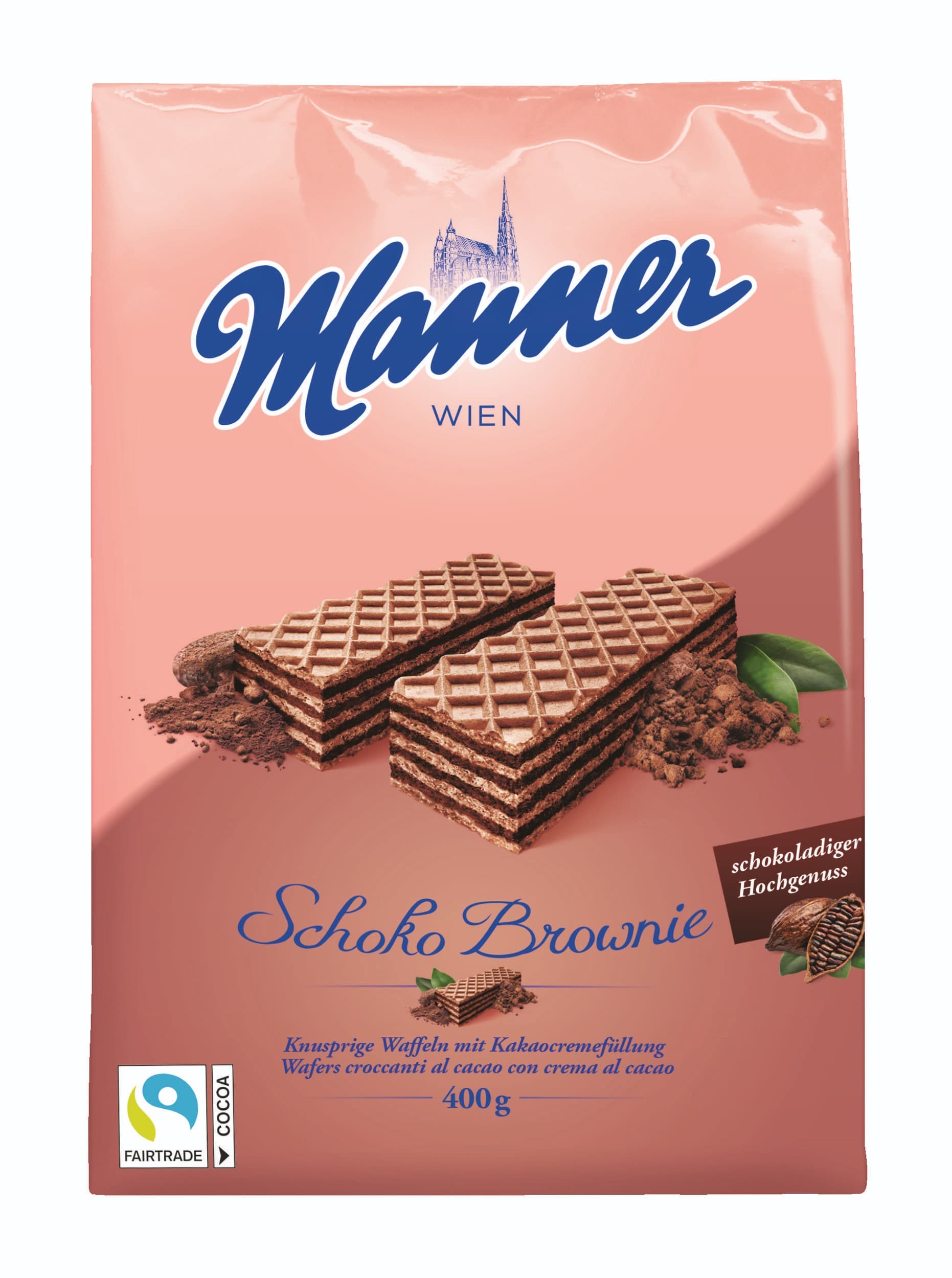 Manner Schoko Brownie 400g