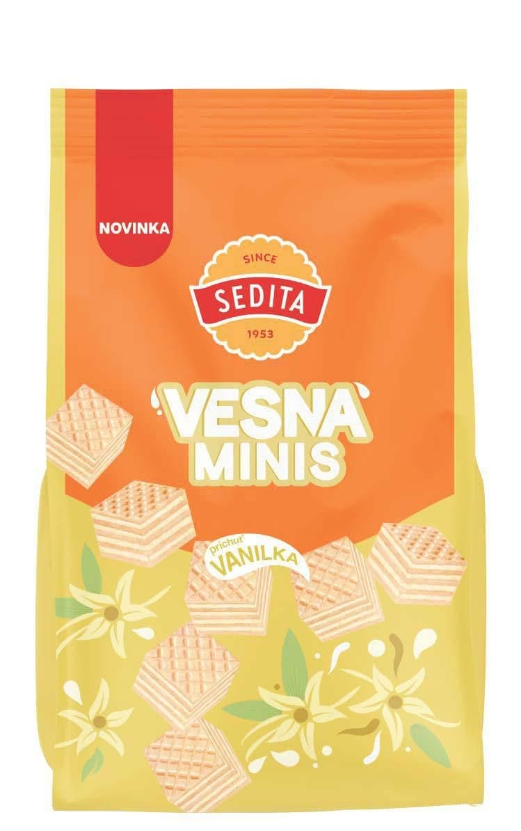 Sedita Vesna Minis příchuť vanilka 240g