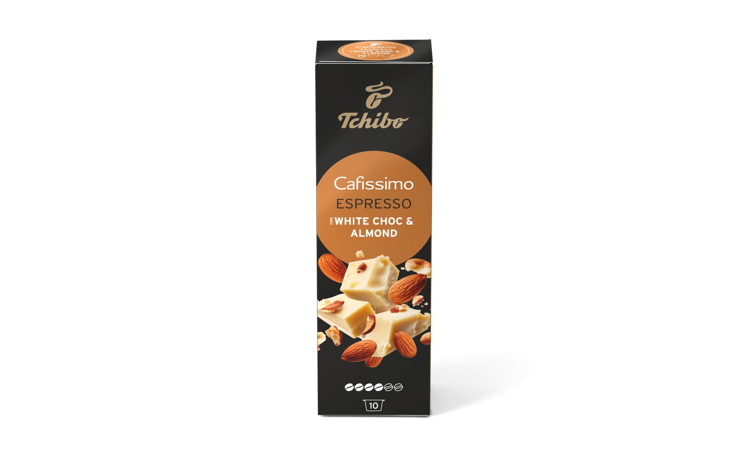 Tchibo Cafissimo Espresso White choc & Almond 70g
