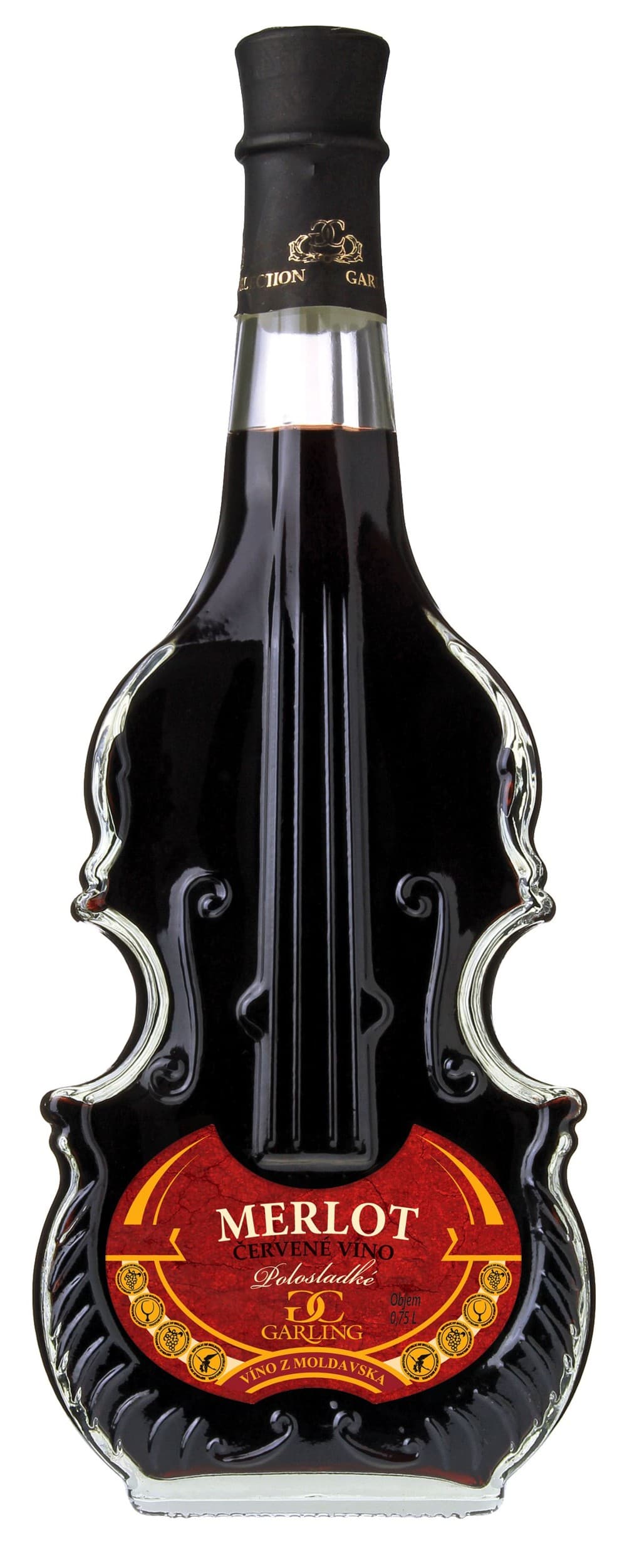 Garling Merlot Stradivari Polosladké 0,75L