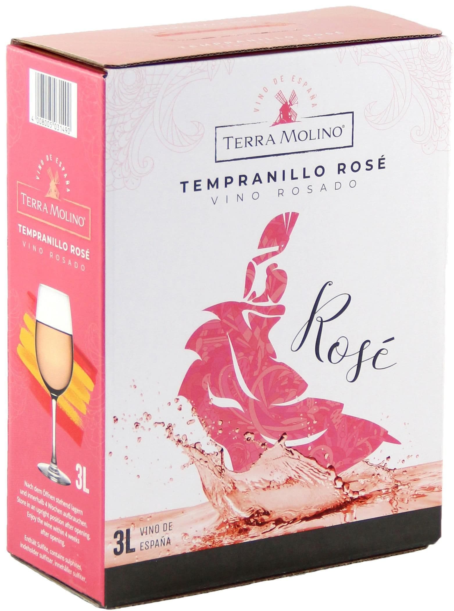 Terra Molino Tempranillo Rosé 3L BIB