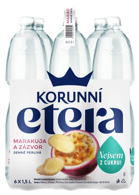 Korunní Etera Maracuja & Zázvor 6x1,5l