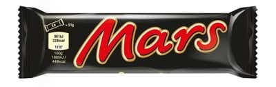 Mars Čokoládová tyčinka s nugátem a karamelem