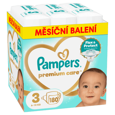 Pampers Premium Monthly Box, vel. 3 (6-10 kg)