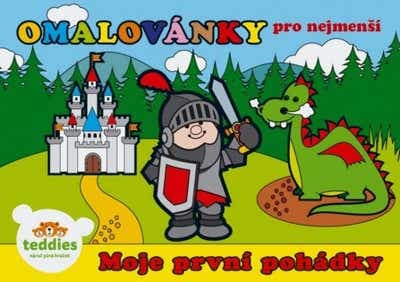 Teddies Omalovánky Moje první pohádky