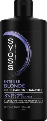 Syoss šampon Intense Blonde pro blond, šedivé a melírované vlasy