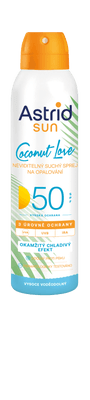 Astrid SUN Neviditelný suchý sprej na opalování SPF 50