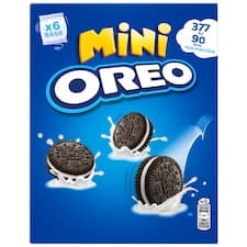 Oreo sušenky MINI s vanilkovou náplní 114g