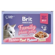 Brit Premium by Nature Kompletní prémiové mokré krmivo pro dospělé kočky 12 x 85g (1020g)