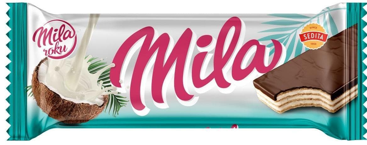 Sedita Mila kokosová oplatka