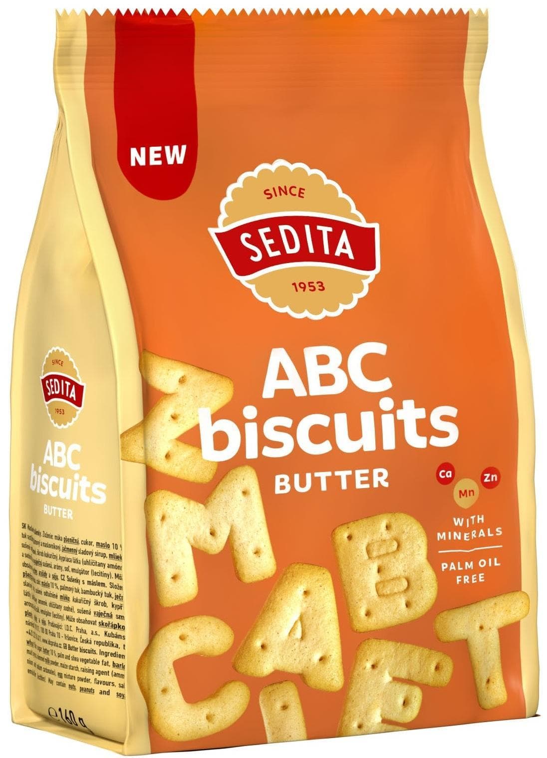Sedita ABC máslové sušenky