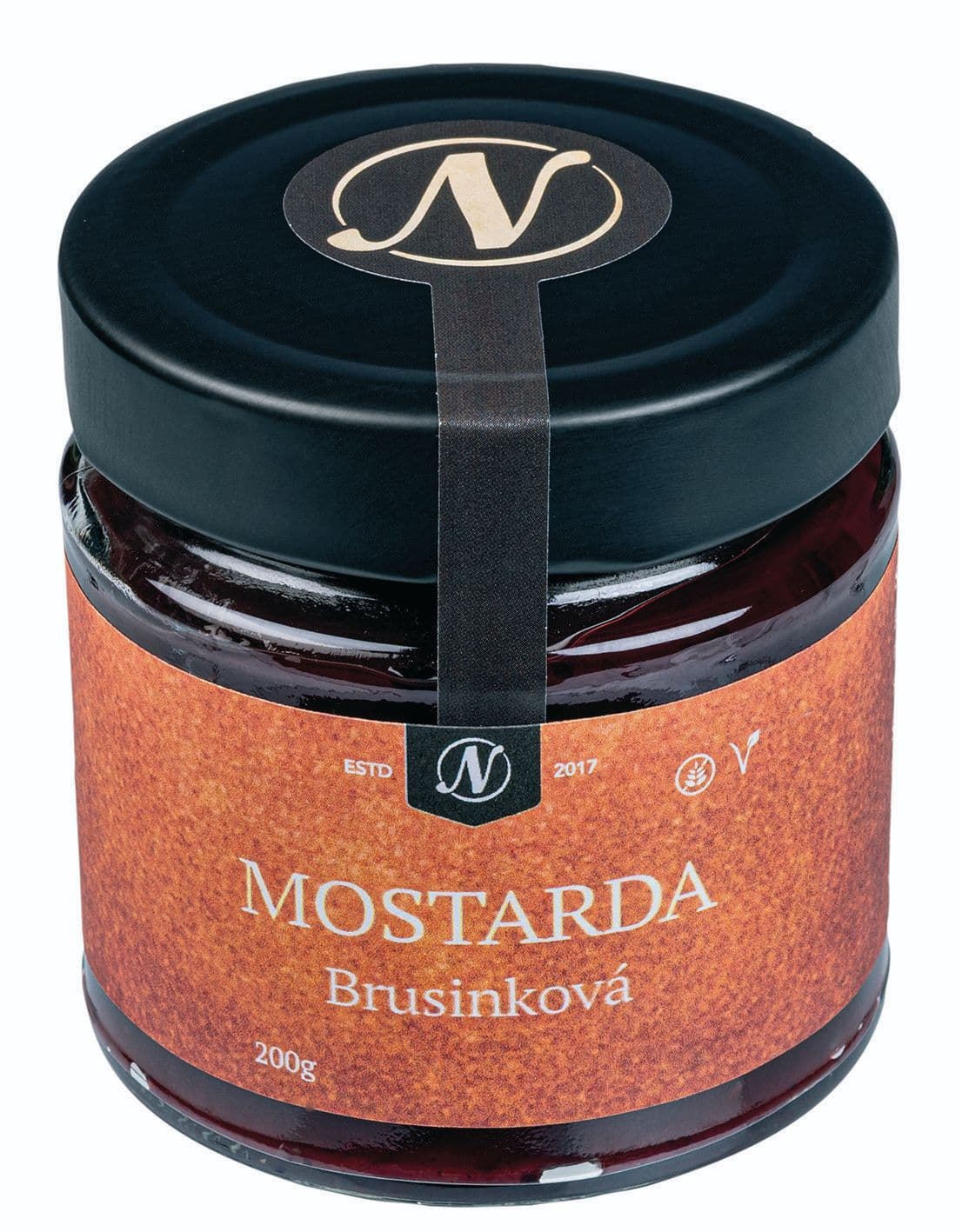 Nikoleta Maria Mostarda brusinková 200g