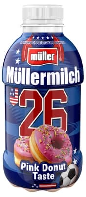 Müllermilch Football Edition Pink Donut