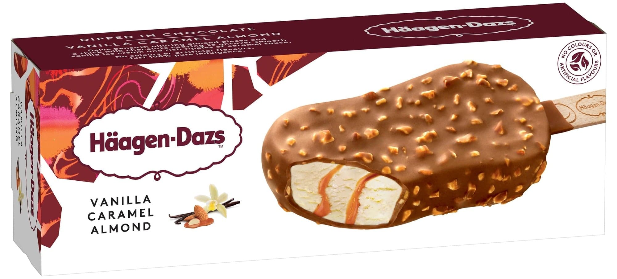Häagen-Dazs Stick Vanilla Caramel Almond