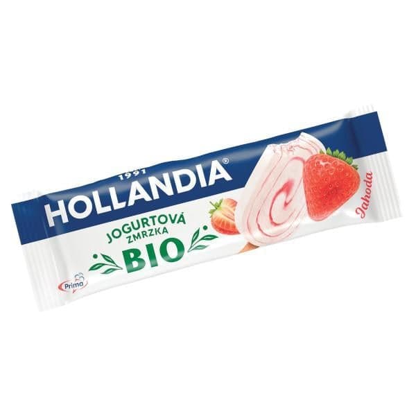 Hollandia BIO Jogurtová zmzlina – jahoda
