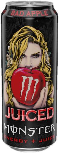 Monster Juiced Bad Apple plech