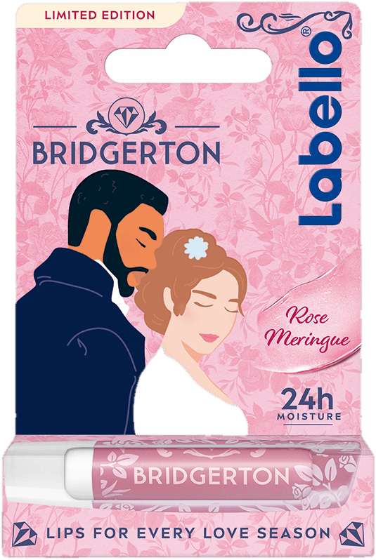 Labello Bridgerton Rose balzám na rty