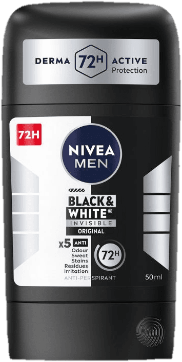 Nivea Men Black & White Invisible Original tuhý antiperspirant