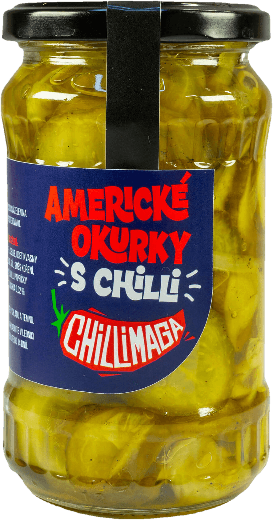 ChilliMaga Americké okurky s chilli