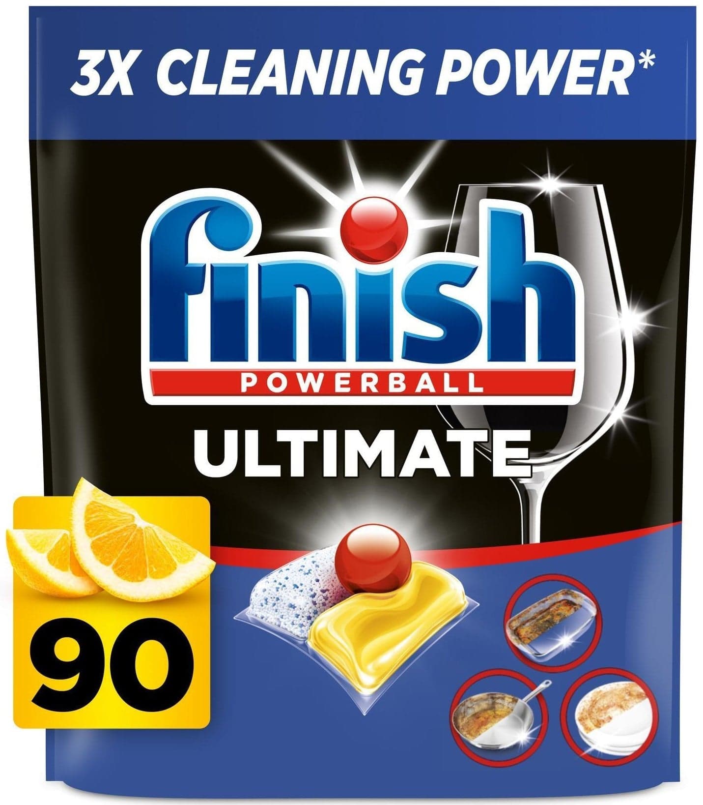 Finish Ultimate Lemon kapsle do myčky nádobí