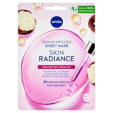 Nivea Skin Radiance Rozjasňující textilní maska 1 ks