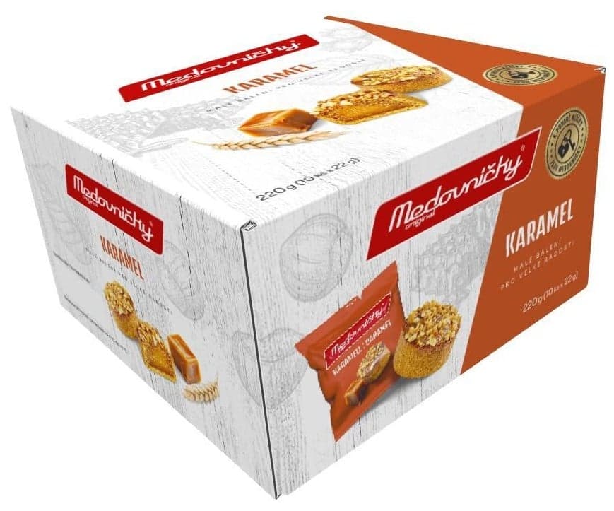 Medovníčky originál karamel (10×22 g)