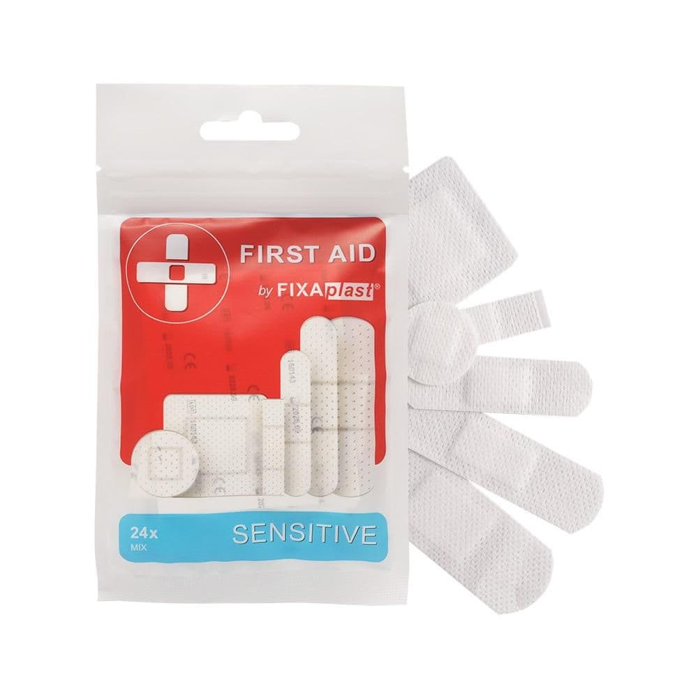 Fixaplast FIRTS AID Sensitive 24 ks