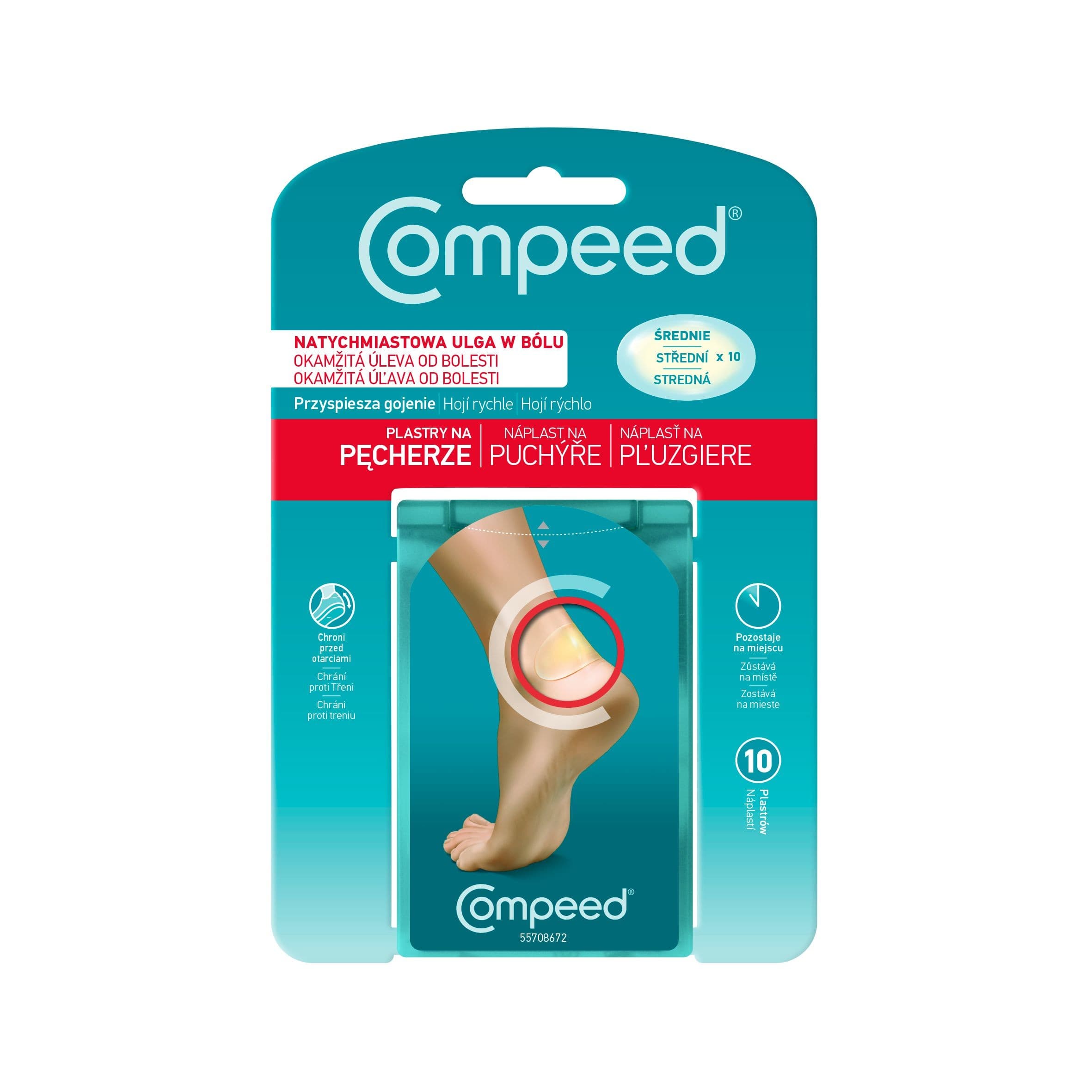 Compeed Náplast na kuří oka 10 ks
