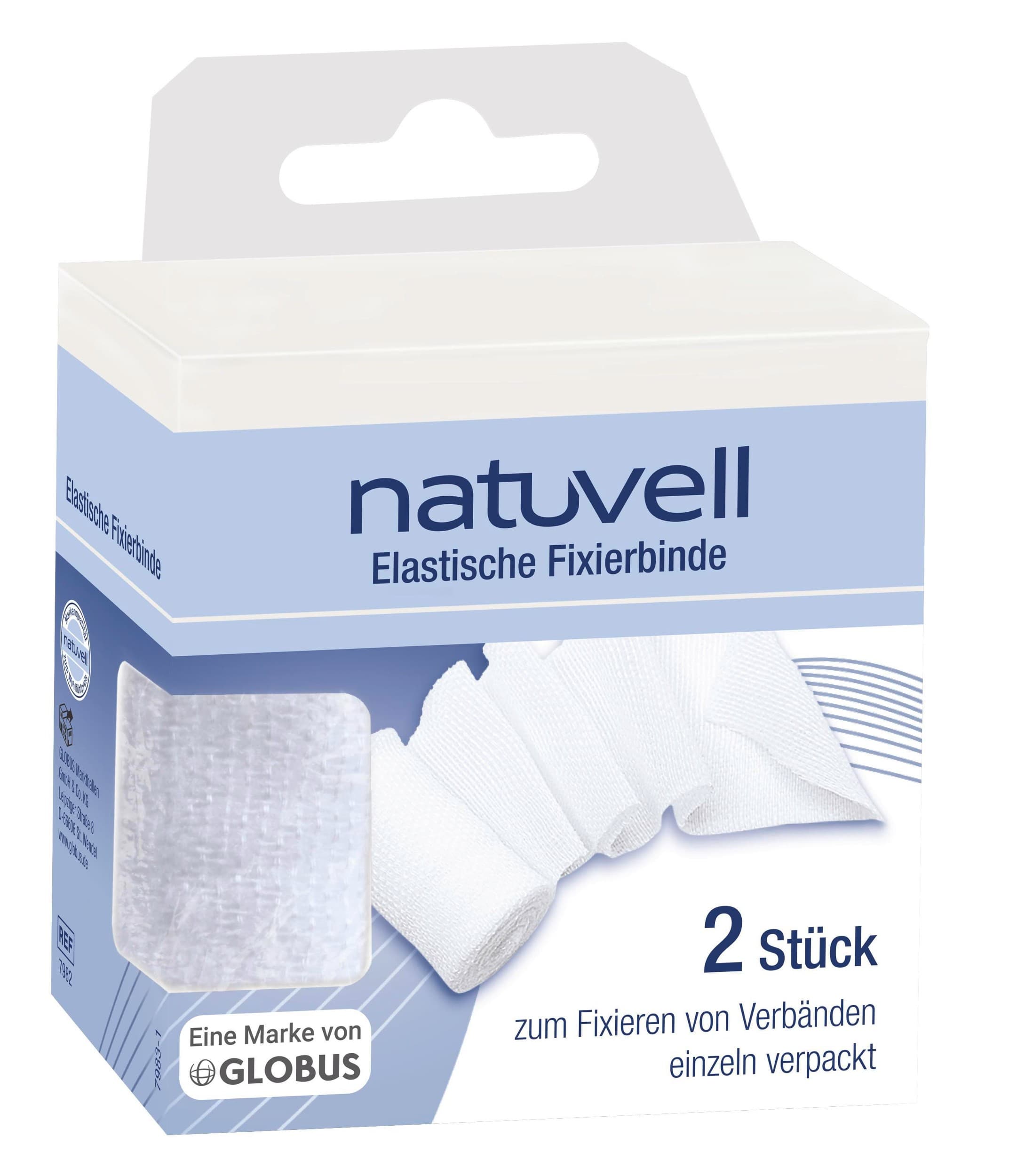 Natuvell obinadlo elastické 4MX6cm 2 ks