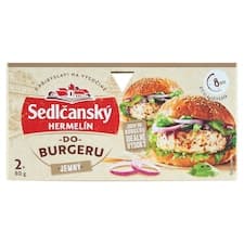 Sedlčanský Hermelín do burgeru jemný 2 x 80g (160g)
