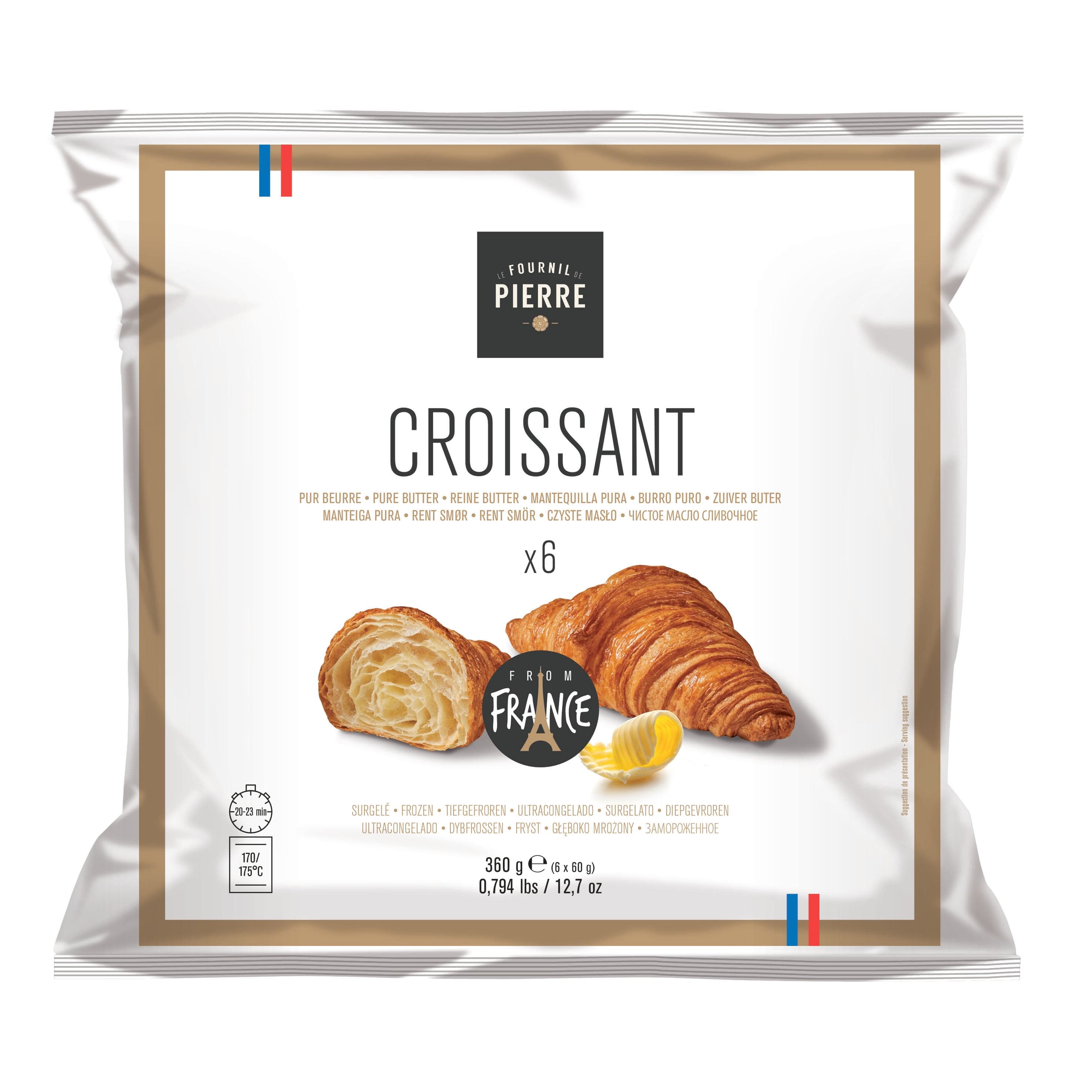 Croissant máslový 'Irrésistible', 6 ks