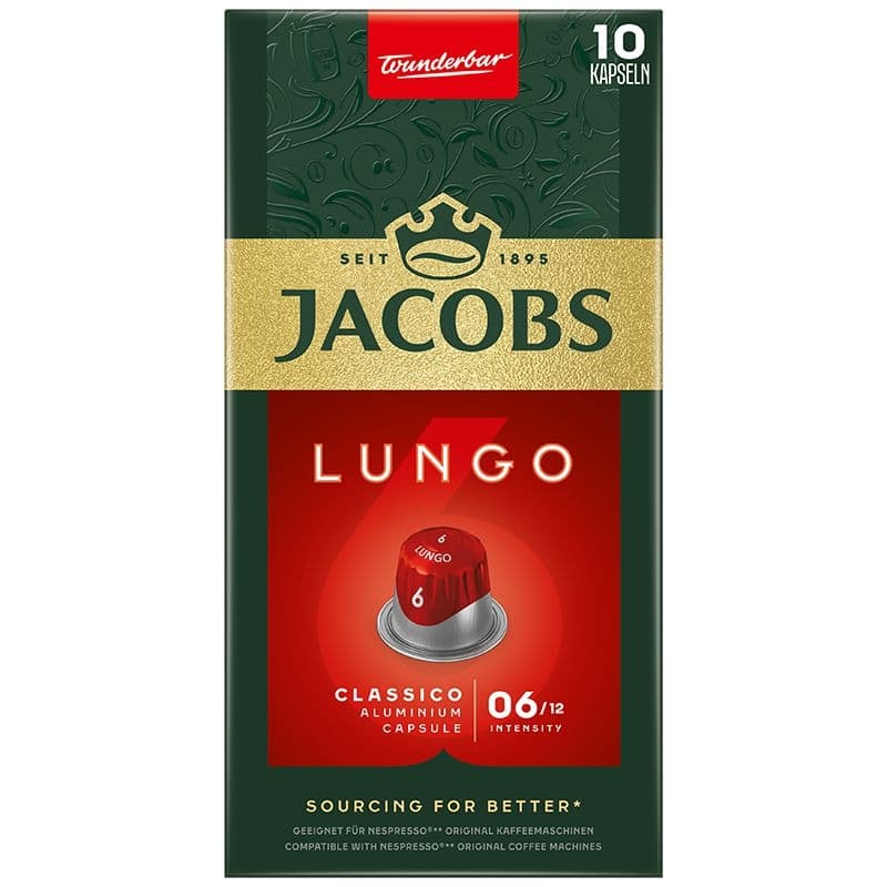 Jacobs Lungo Intenso 6 kapsle 10ks