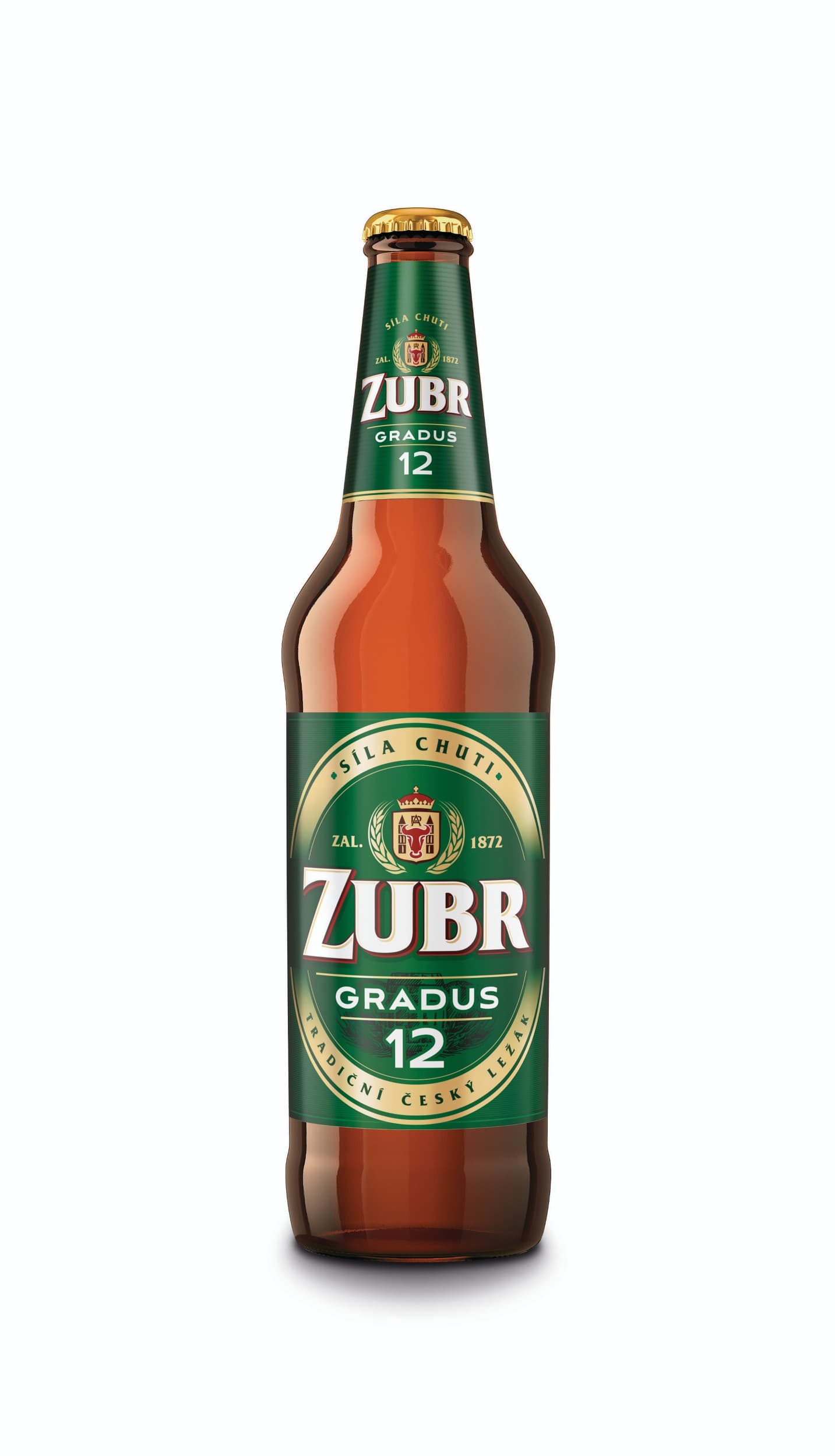 Zubr Gradus Ležák Sklo 0,5l